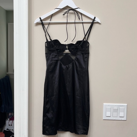 Zara Satin Effect Dress - Picture 3 of 5